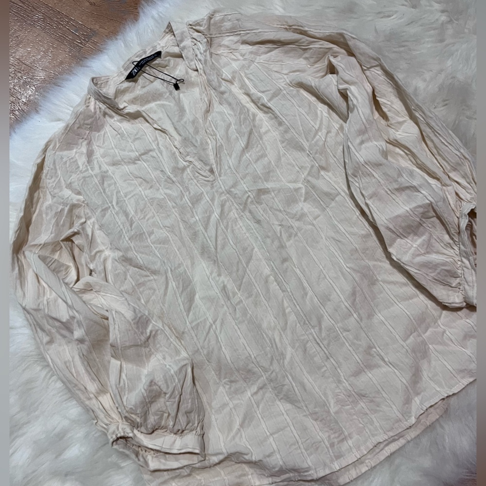 Zara peasant top